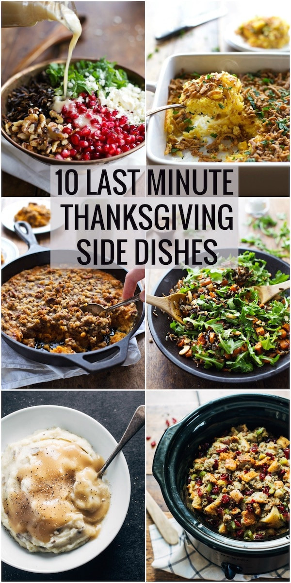 Thanksgiving Dinner Sides
 10 Last Minute Thanksgiving Side Dishes Pinch of Yum