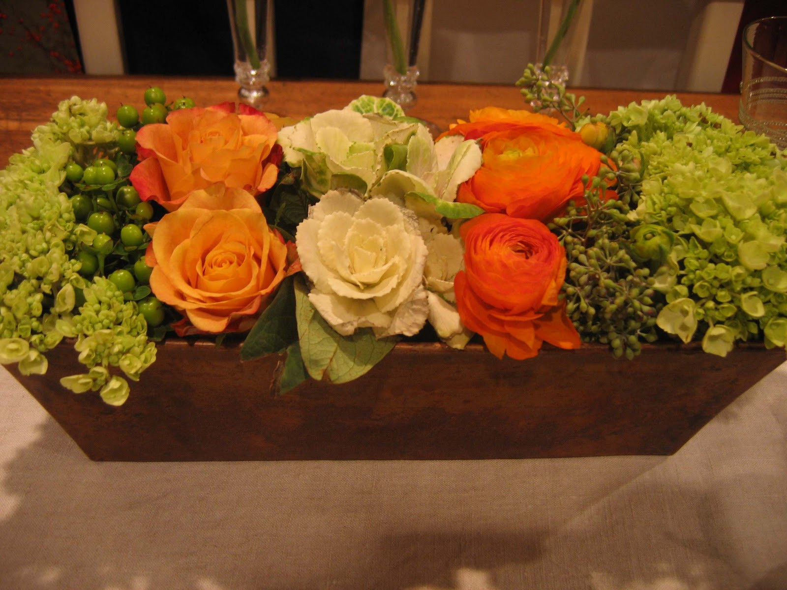 Thanksgiving Flower Centerpiece
 Eye Candy Thanksgiving Centerpieces