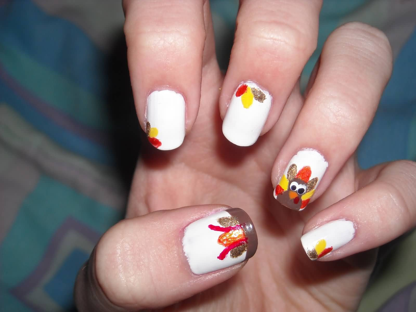 Thanksgiving Nail Design Ideas
 25 Latest Thanksgiving Nail Art Designs