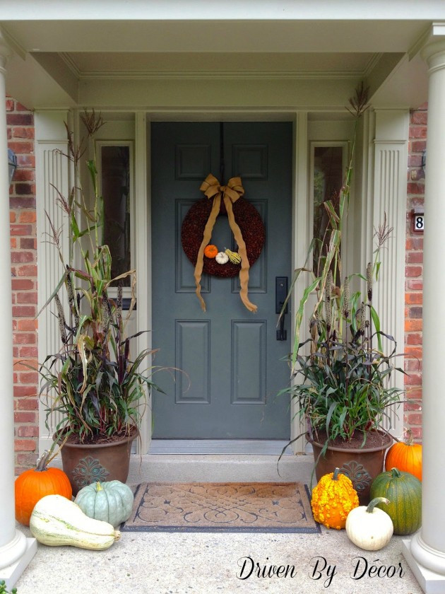 Thanksgiving Porch Decorations
 40 Lovely Thanksgiving Porch Decor Ideas To Add Beauty To