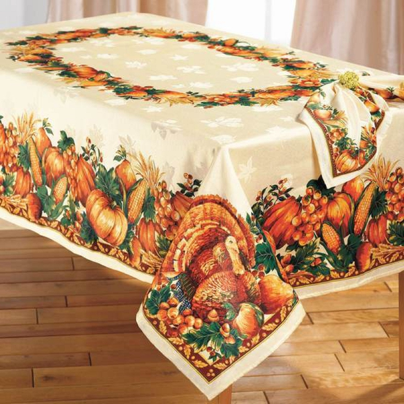 30 Cute Thanksgiving Table Cloth - Home, Family, Style and Art Ideas
