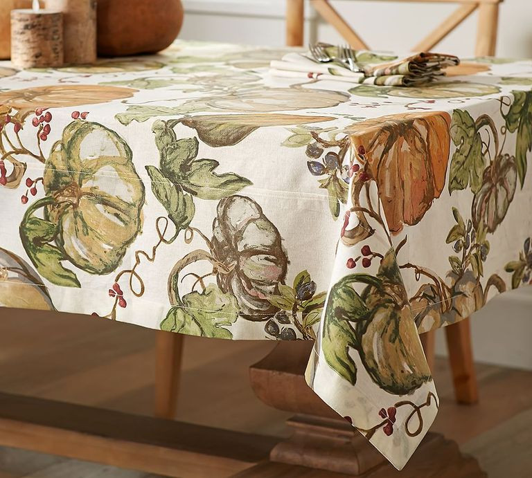 Thanksgiving Table Cloth
 22 Best Thanksgiving Tablecloths Holiday Table Linens