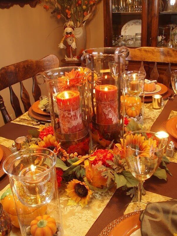 Thanksgiving Table Decorations Pinterest
 28 best Best Thanksgiving Table Decoration Ideas images on