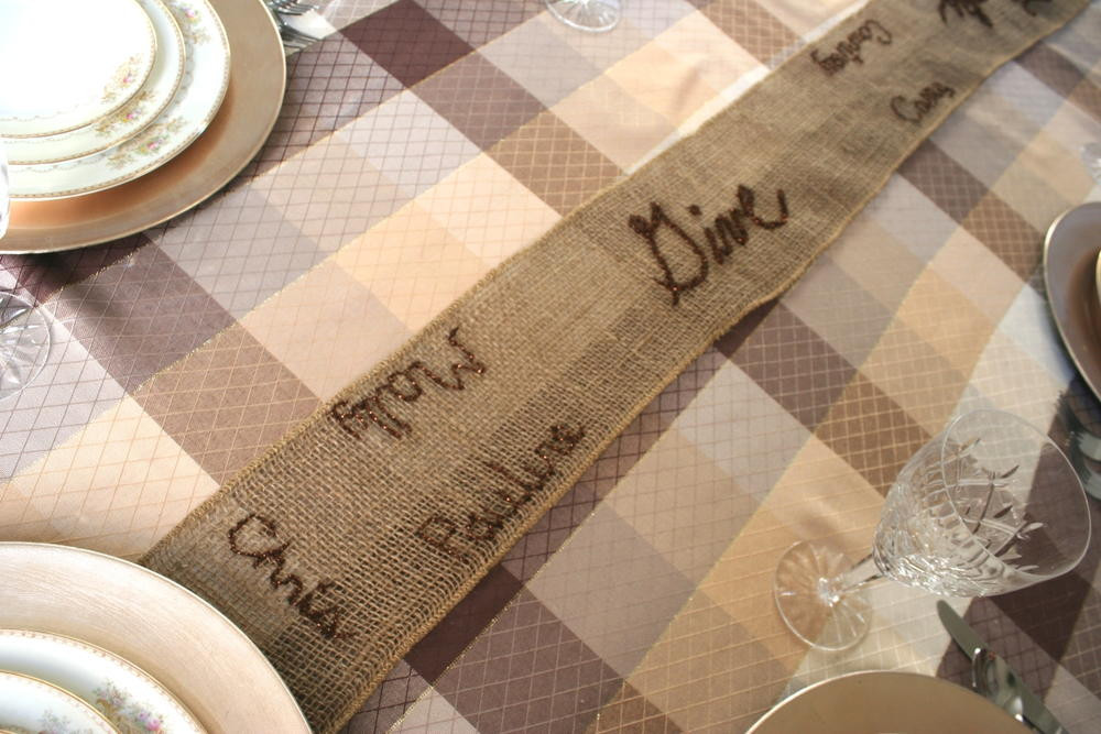 Thanksgiving Table Runner
 Thanksgiving Table Runner