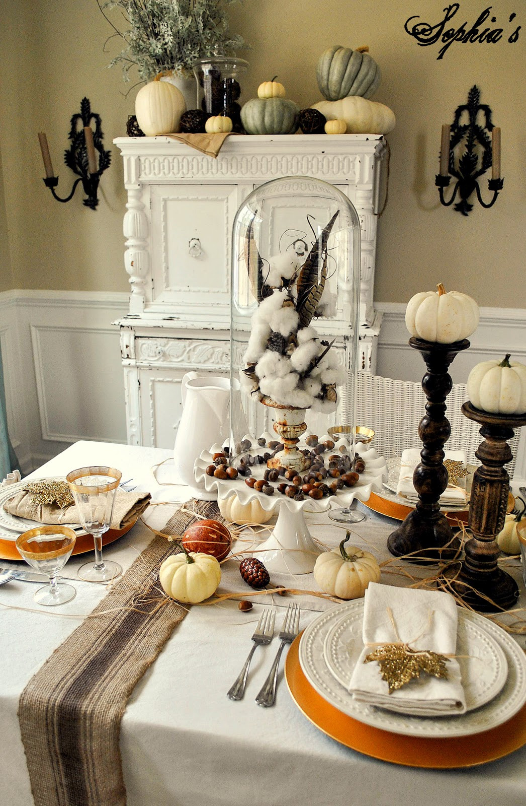 Thanksgiving Table Setting
 Sophia s Thanksgiving Table Setting