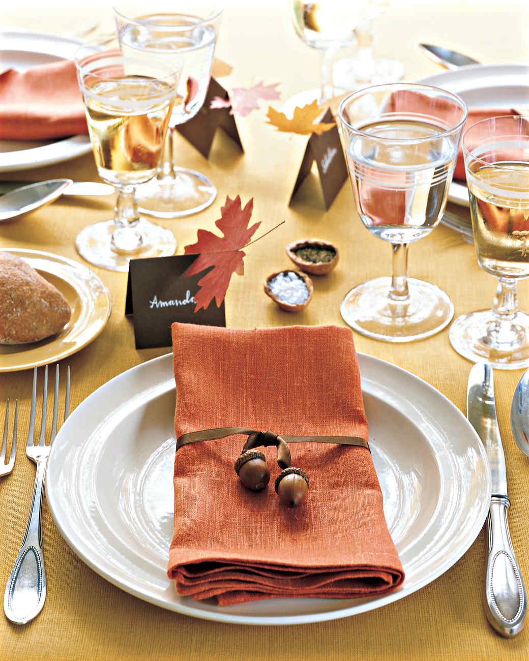 Thanksgiving Table Settings Martha Stewart
 Thanksgiving Table Settings