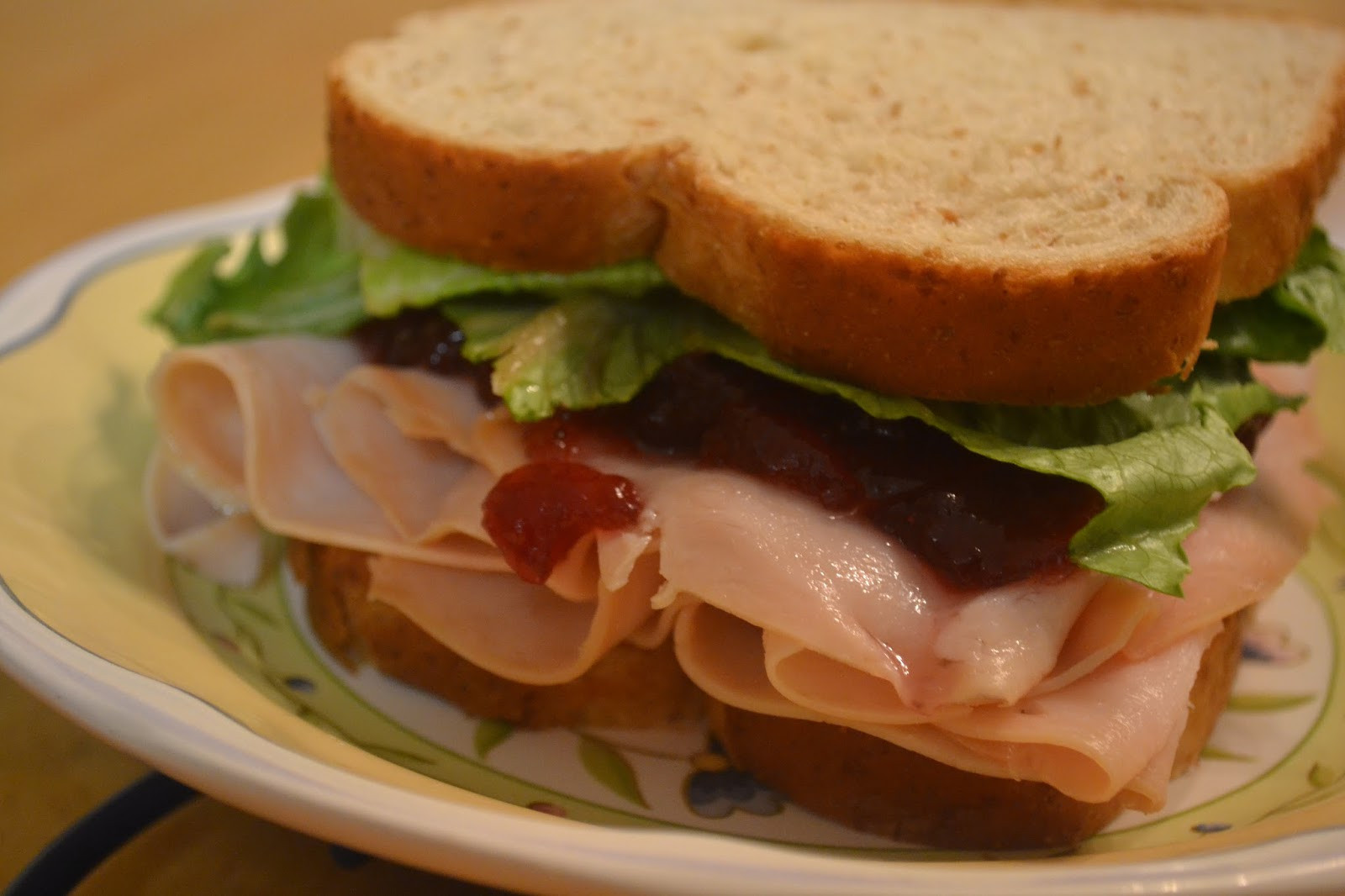 Thanksgiving Turkey Sandwich
 Cranberry Thanksgiving Turkey Sandwich