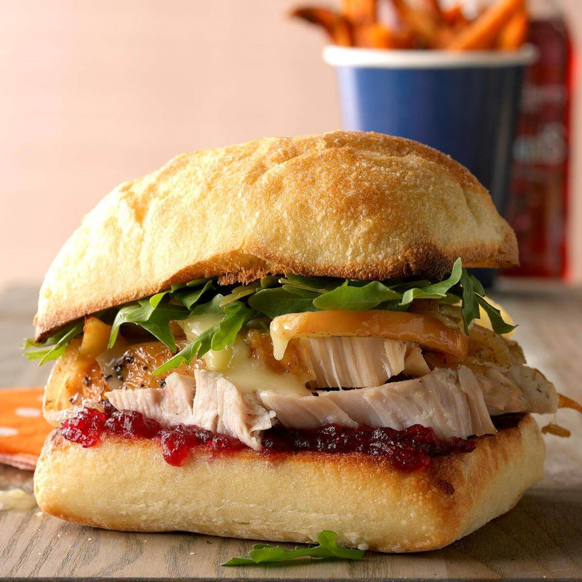 Thanksgiving Turkey Sandwich
 Bistro Turkey Sandwich Recipe