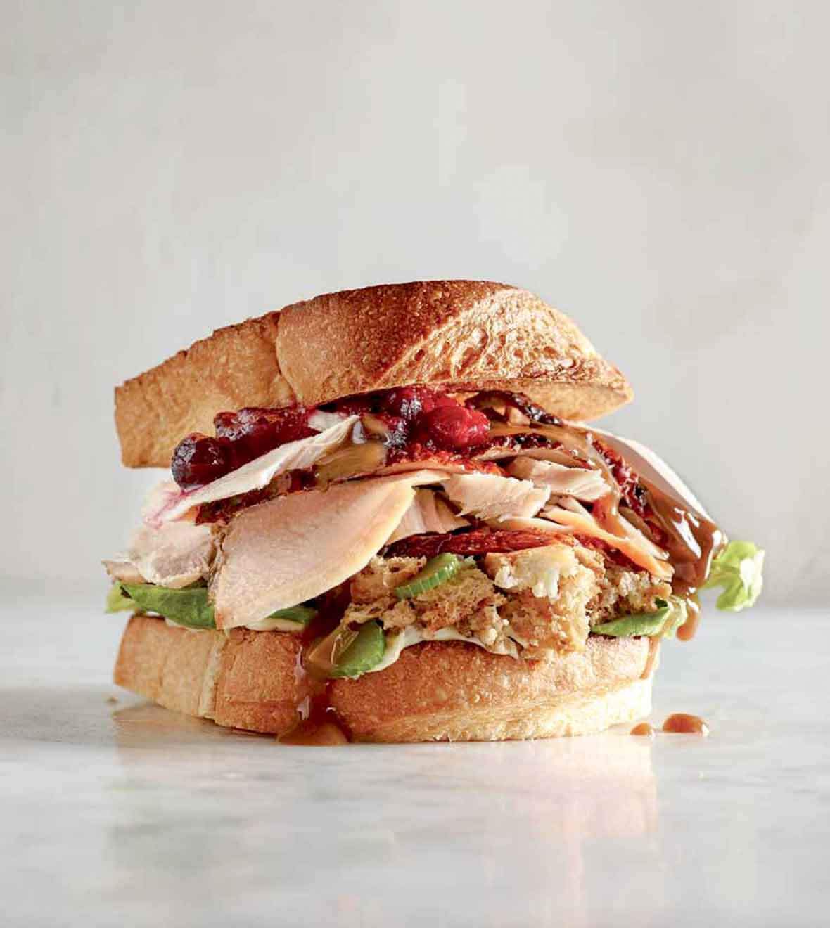 Thanksgiving Turkey Sandwich
 Turkey Cranberry Sandwich With Stuffing Recipe