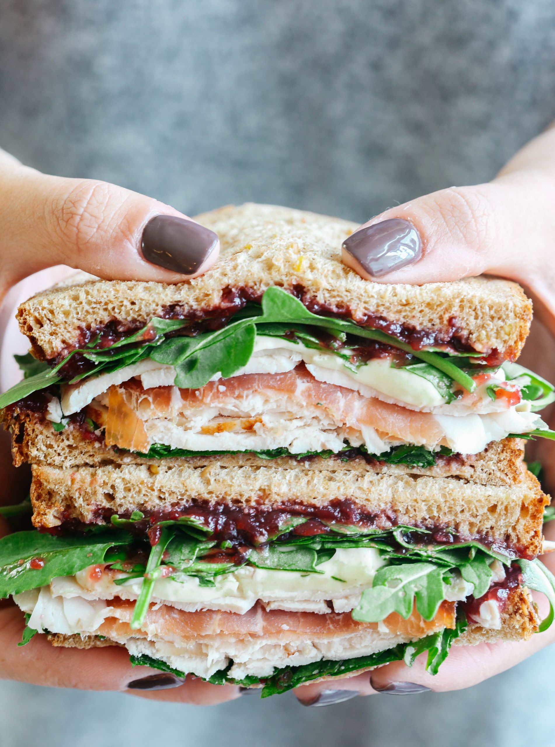 Thanksgiving Turkey Sandwich
 Turkey Sandwich with Cranberry Brie & Prosciutto Eat