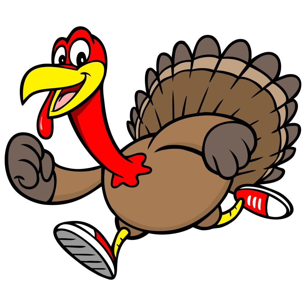 Thanksgiving Turkey Trot
 A vector illustration of a cartoon Turkey running Kia