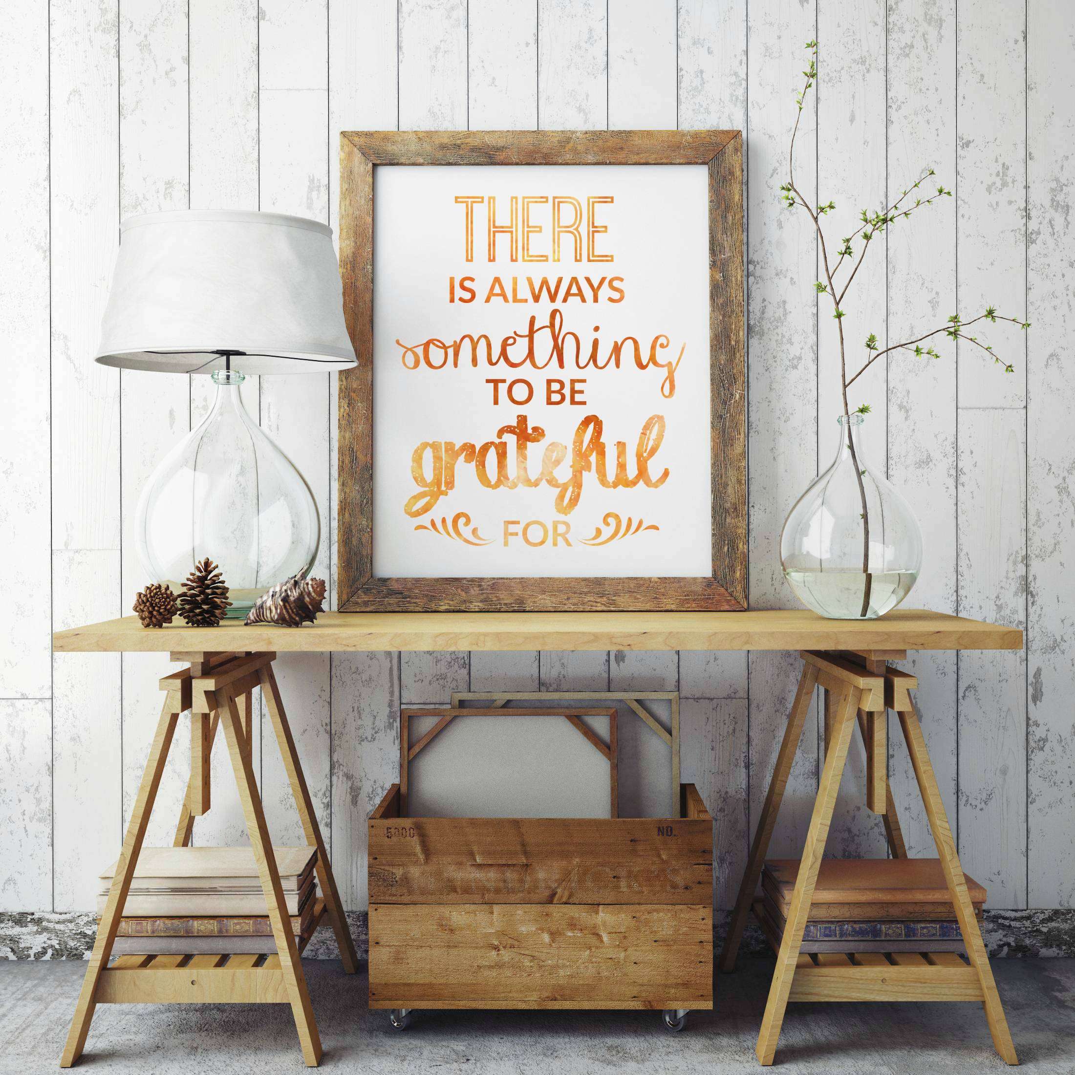 Thanksgiving Wall Art
 Thanksgiving Decor FREE Printable Inspirational Wall Art