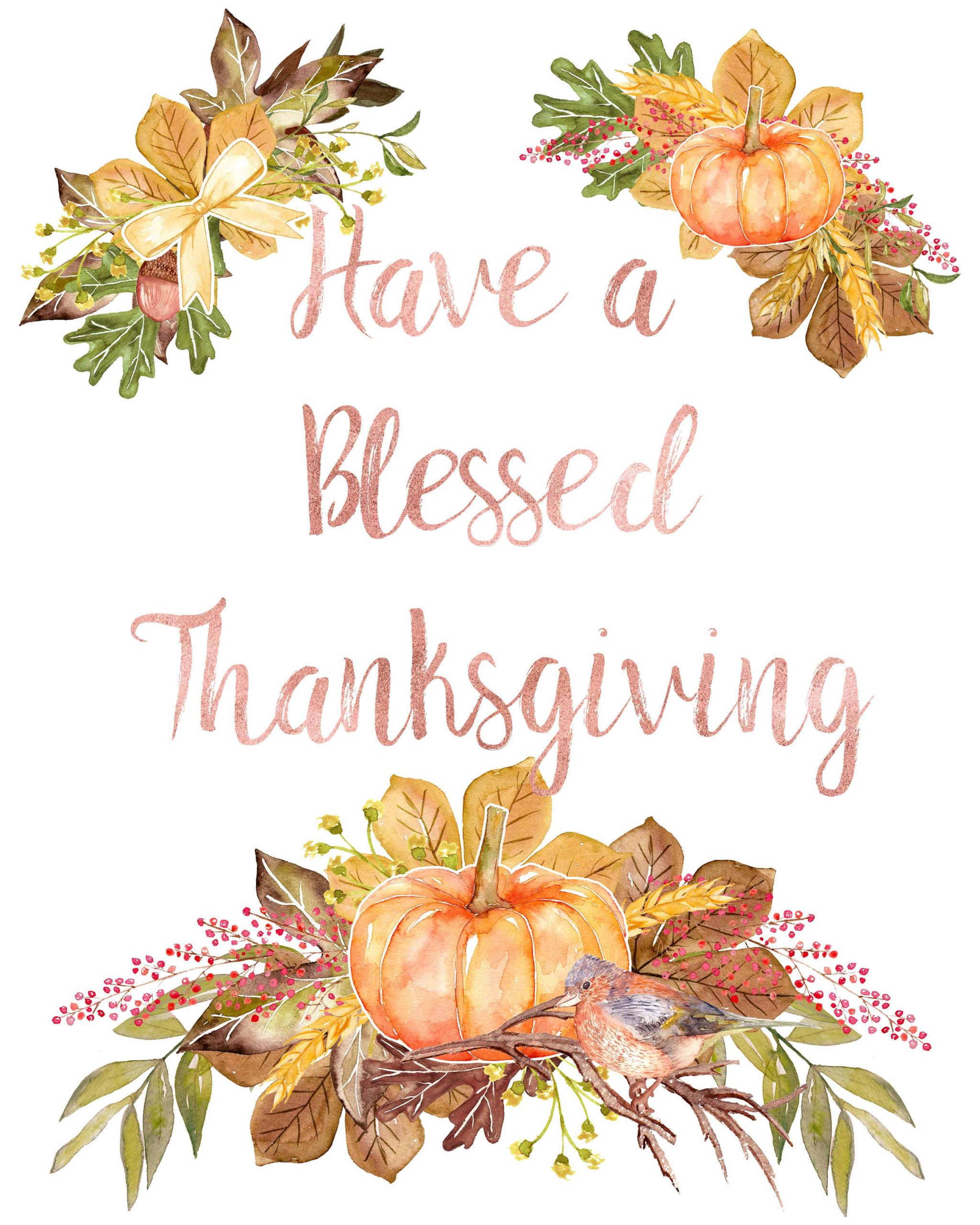 Thanksgiving Wall Art
 4 Gorgeous Free Printable Thanksgiving Wall Art Designs