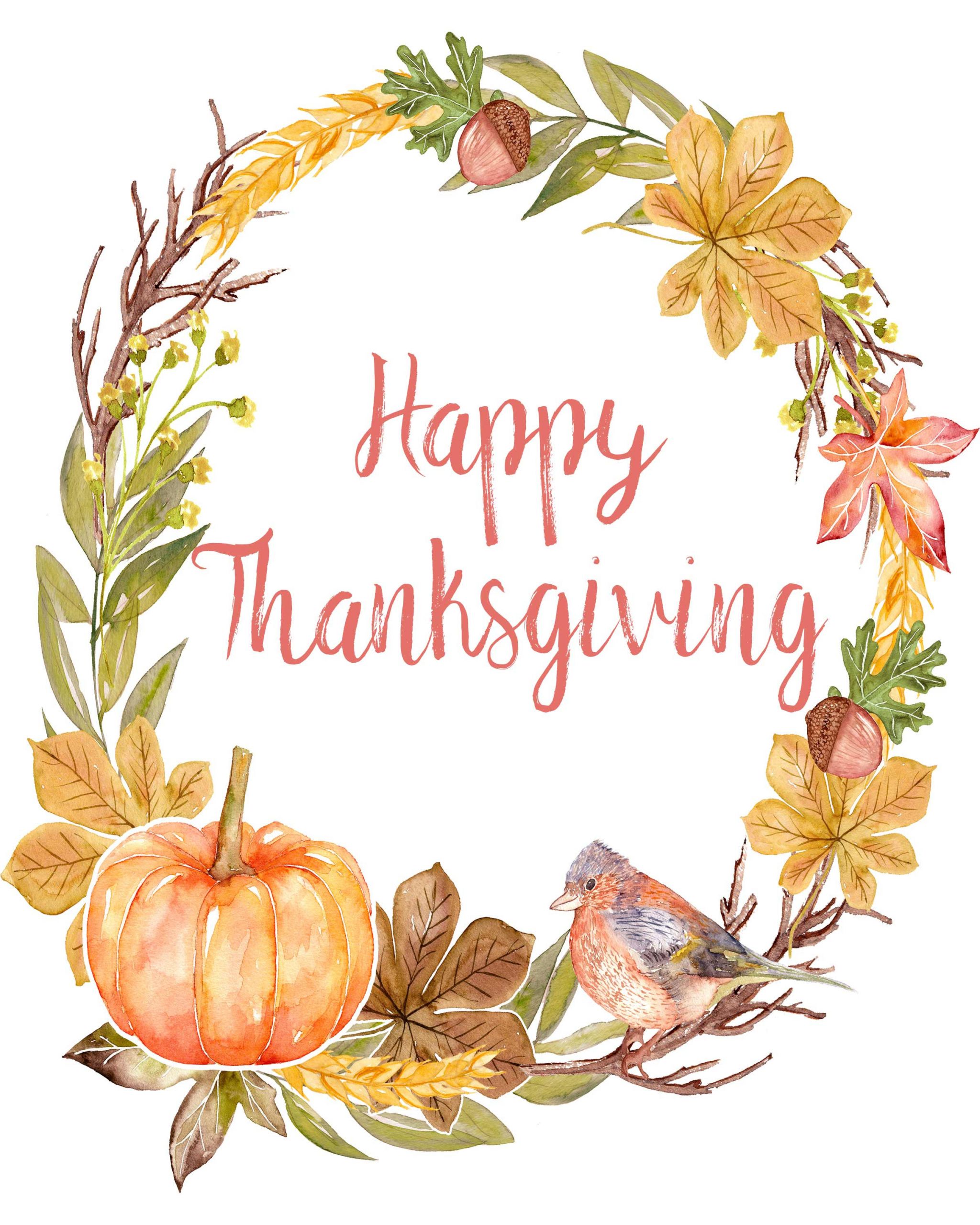 Thanksgiving Wall Art
 4 Gorgeous Free Printable Thanksgiving Wall Art Designs