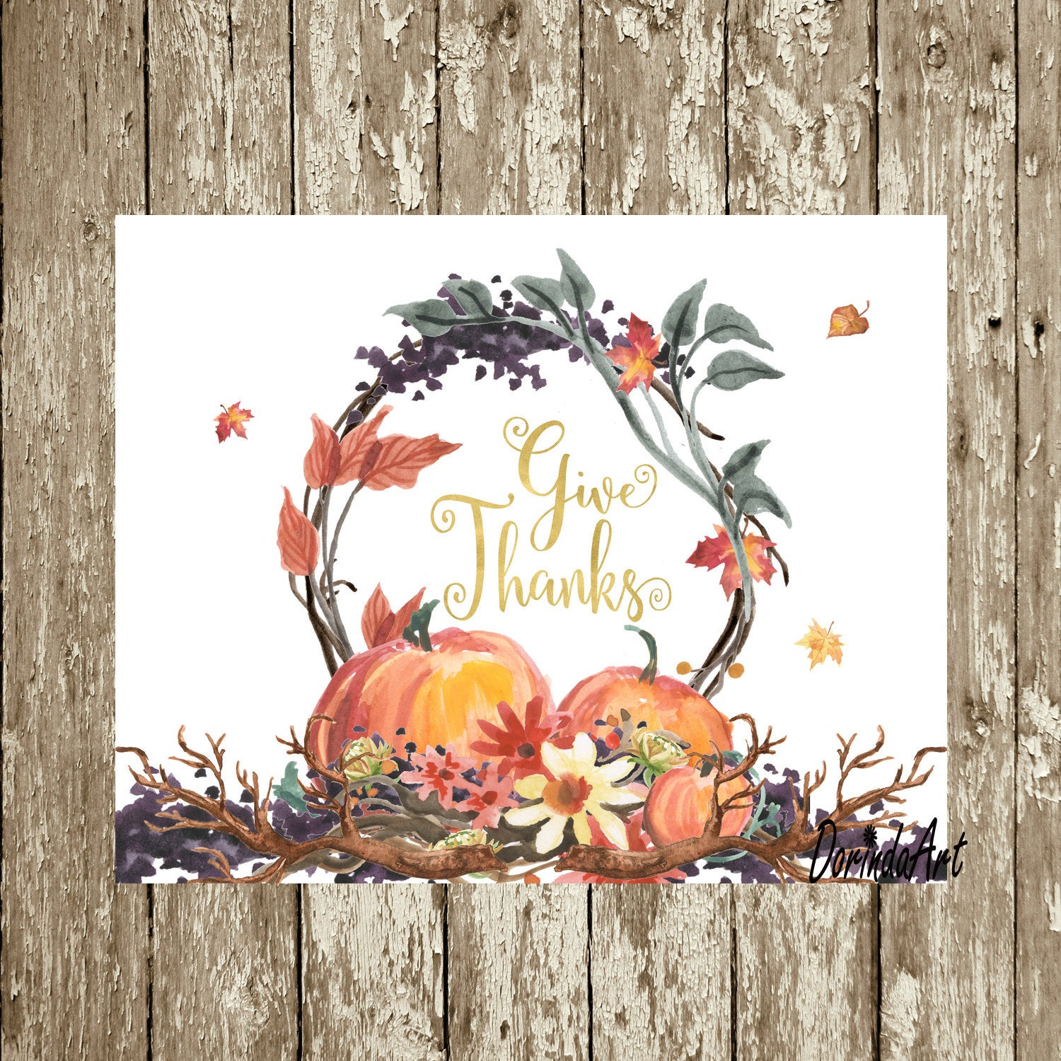 Thanksgiving Wall Art
 Thanksgiving wall art DIY Fall decor ideas Pumpkin wreath