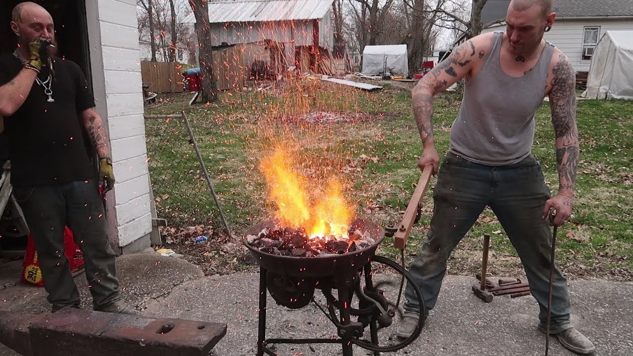 The Backyard Blacksmith
 Backyard Blacksmithing 01 New Forge Pennsylvania