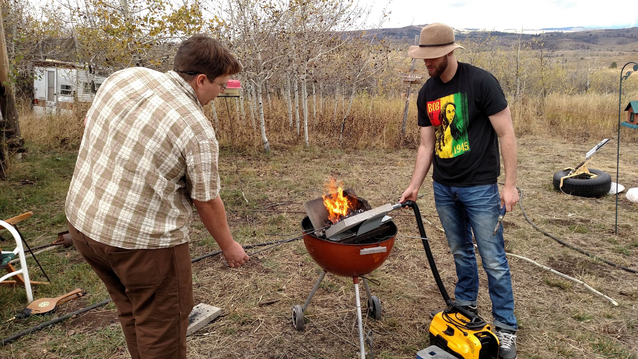 The Backyard Blacksmith
 Backyard Blacksmithing