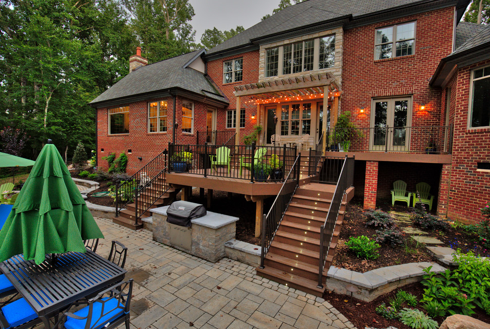 The Backyard Grill Richmond Va
 Hardscapes Traditional Patio Richmond by Deck