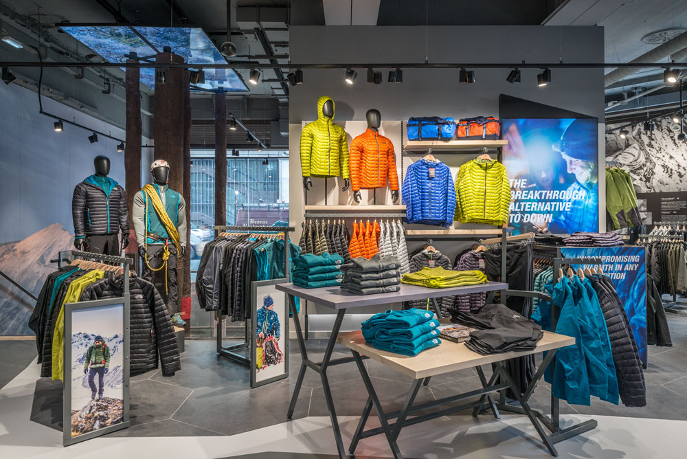 The Backyard Store
 North Face outdoors brand embraces nature with new store