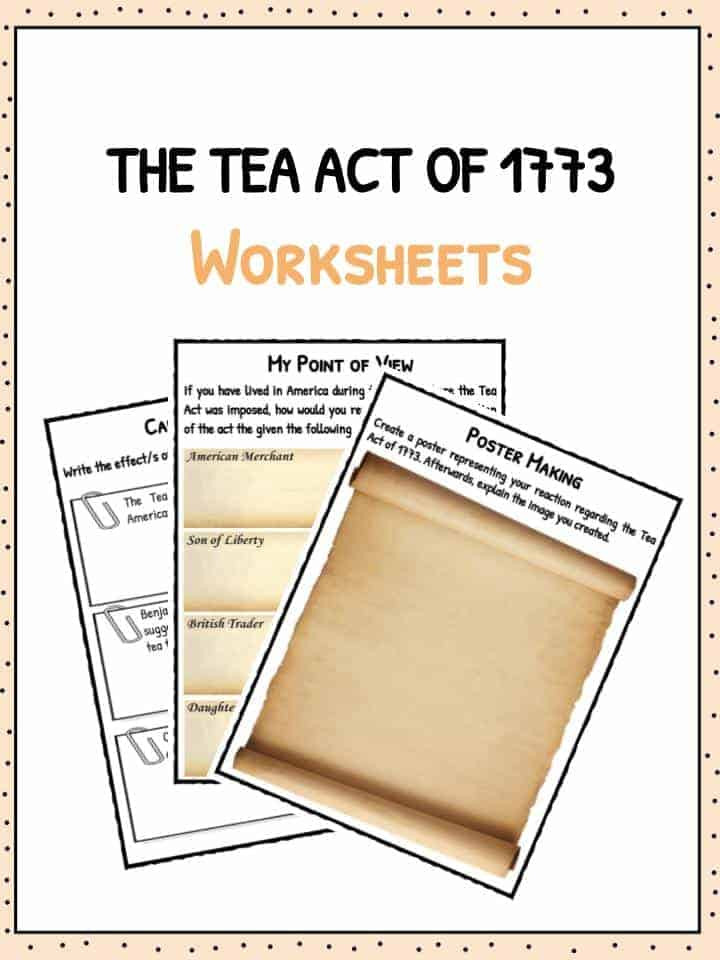 The Boston Tea Party Facts For Kids
 The Tea Act of 1773