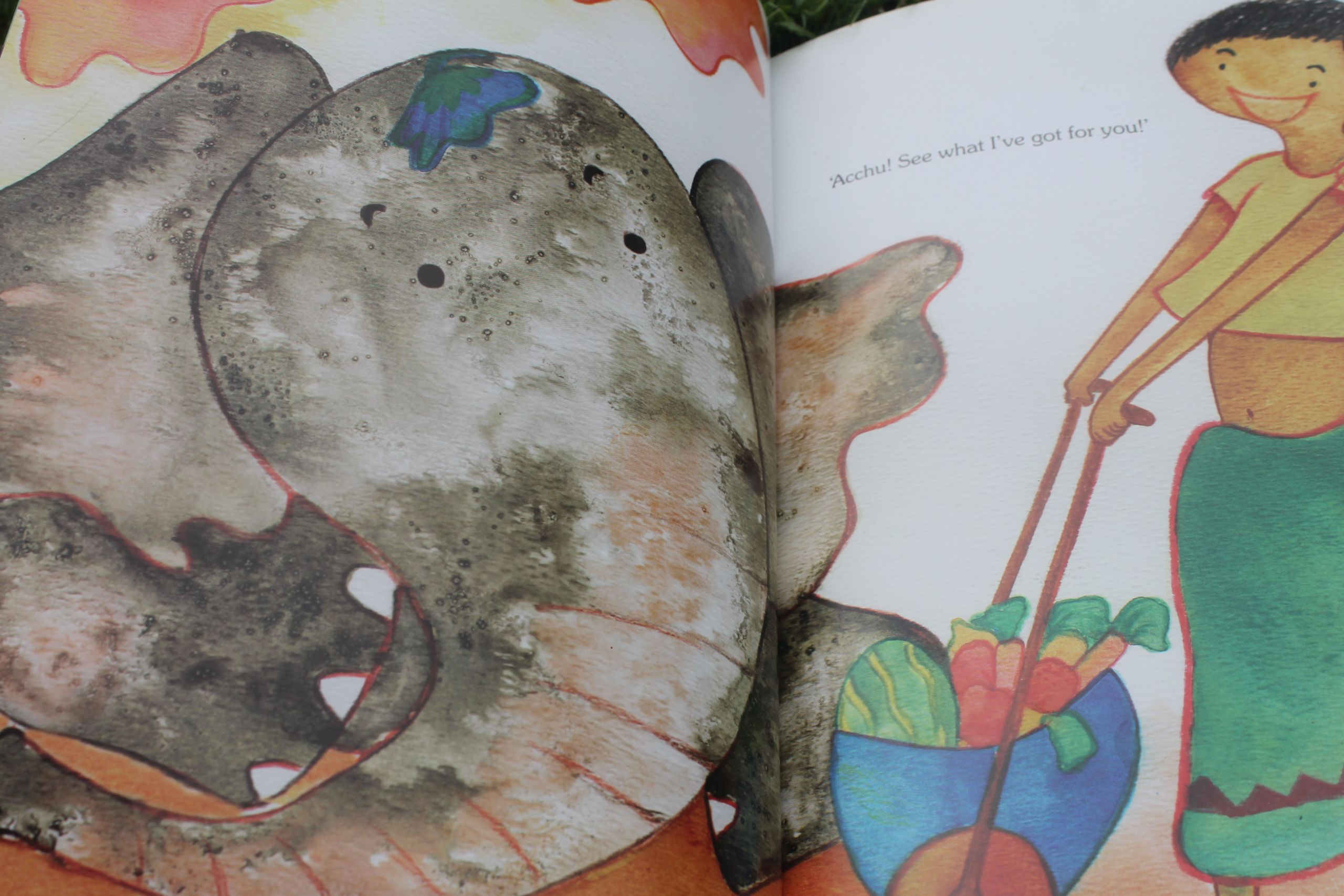 The Elephants In My Backyard
 Book Review An Elephant in my backyard Ziba by hand