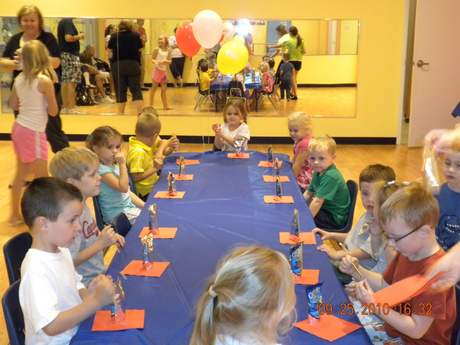 The Little Gym Birthday Party
 My life in the cul de sac Ms O s 4th Birthday Party at