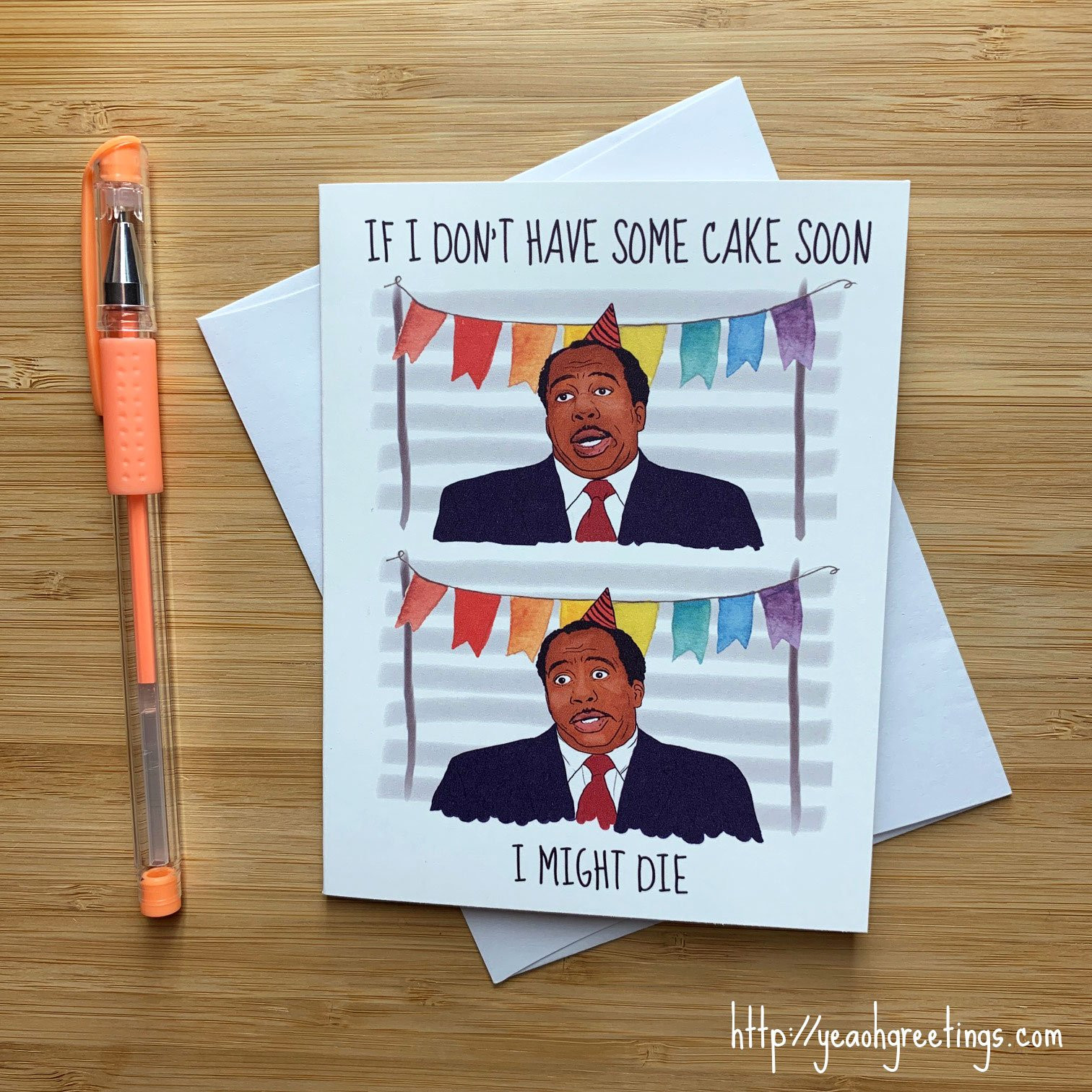 The Office Birthday Cards
 Stanley the fice Birthday Card fice TV memes Funny
