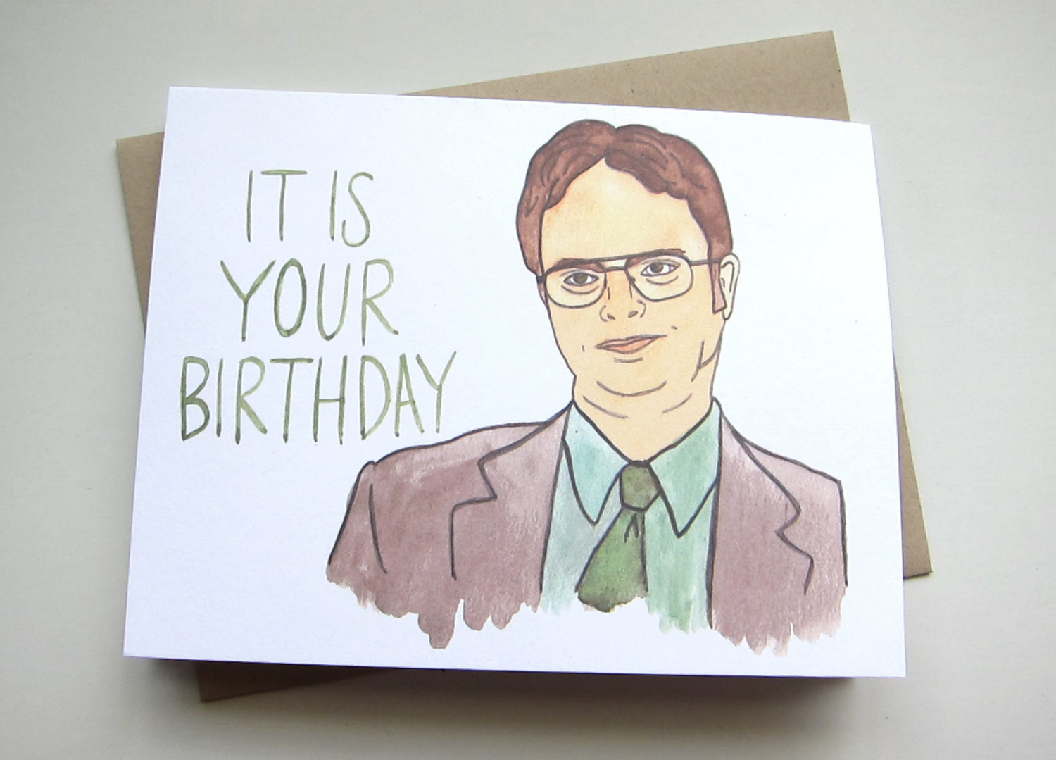 The Office Birthday Cards
 ON VACATION will ship 12 30 Dwight Schrute The fice
