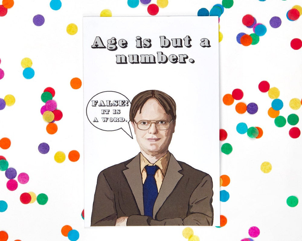 The Office Birthday Cards
 The fice Birthday Card Dwight Schrute Michael Scott Jim