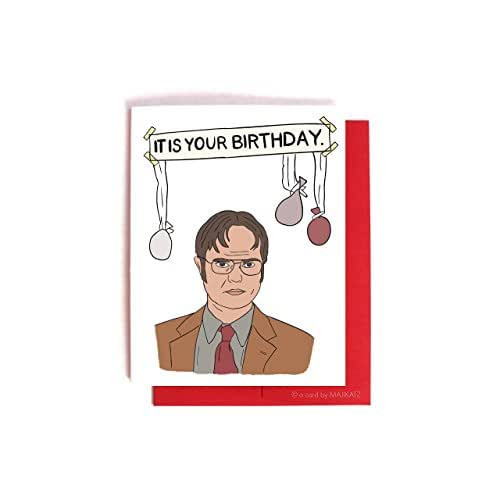 The Office Birthday Cards
 Amazon It Is Your Birthday Dwight Schrute Birthday