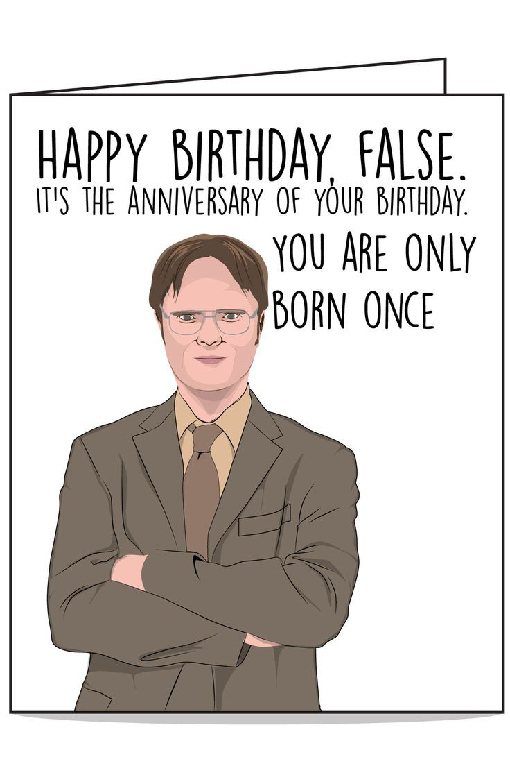 The Office Birthday Cards
 Dwight The fice Birthday Card