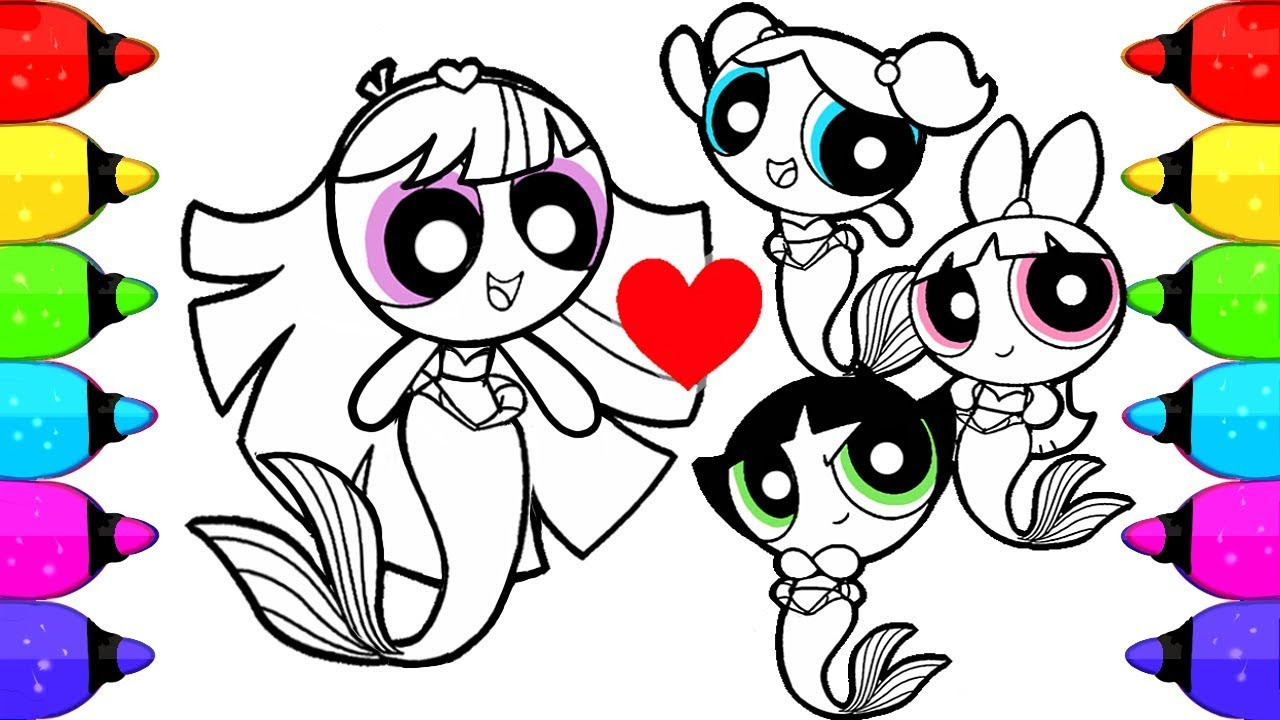 The Powerpuff Girls Coloring Pages
 Powerpuff Girls Coloring Book Pages for Kids