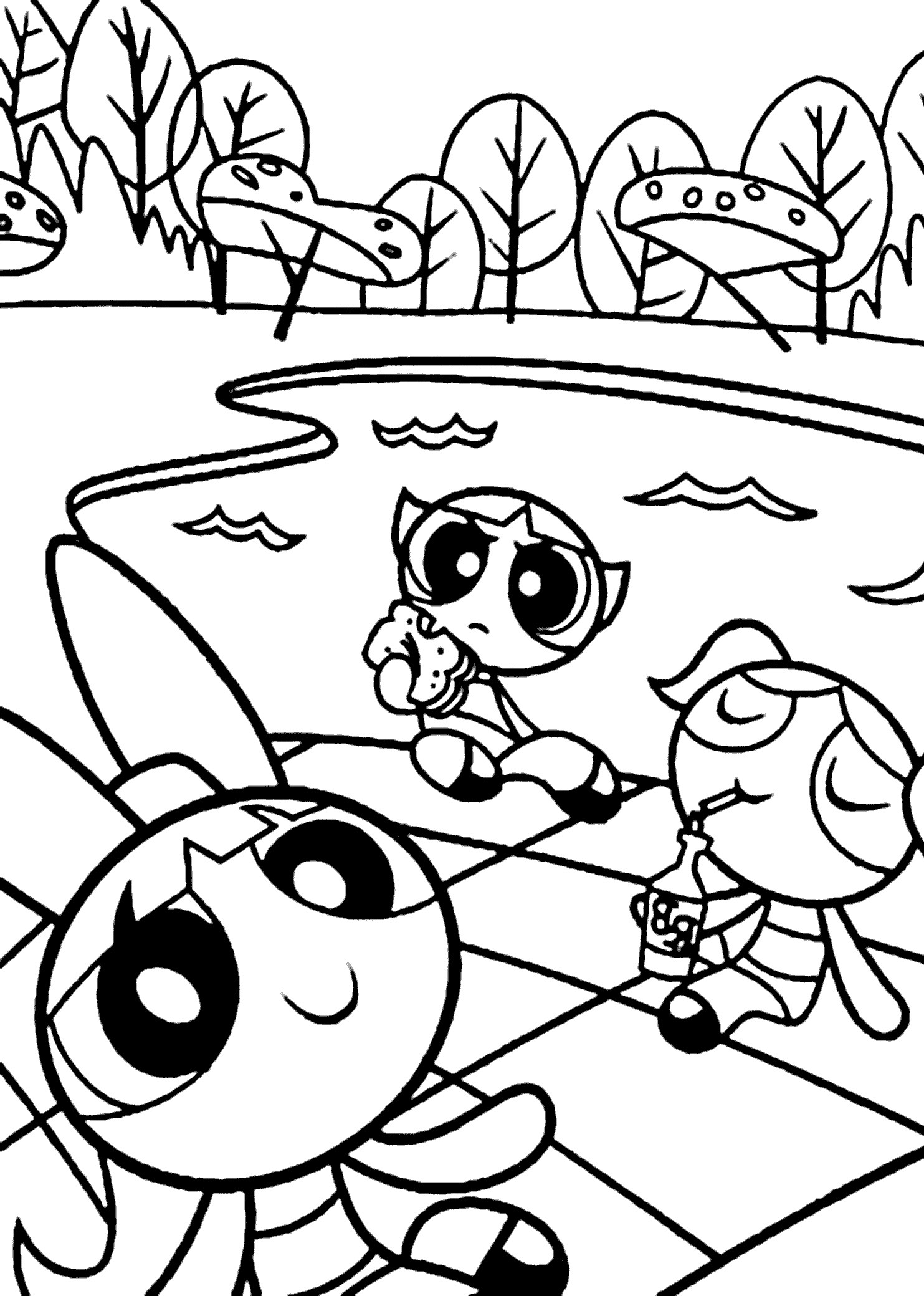 The Powerpuff Girls Coloring Pages
 Ppower Puff Girls Coloring Pages Coloring Home
