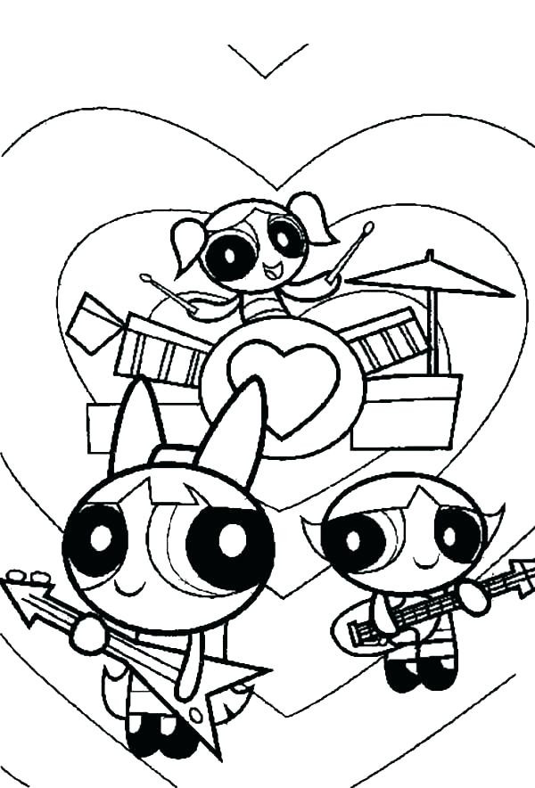 The Powerpuff Girls Coloring Pages
 Powerpuff Girls Blossom Coloring Pages at GetColorings