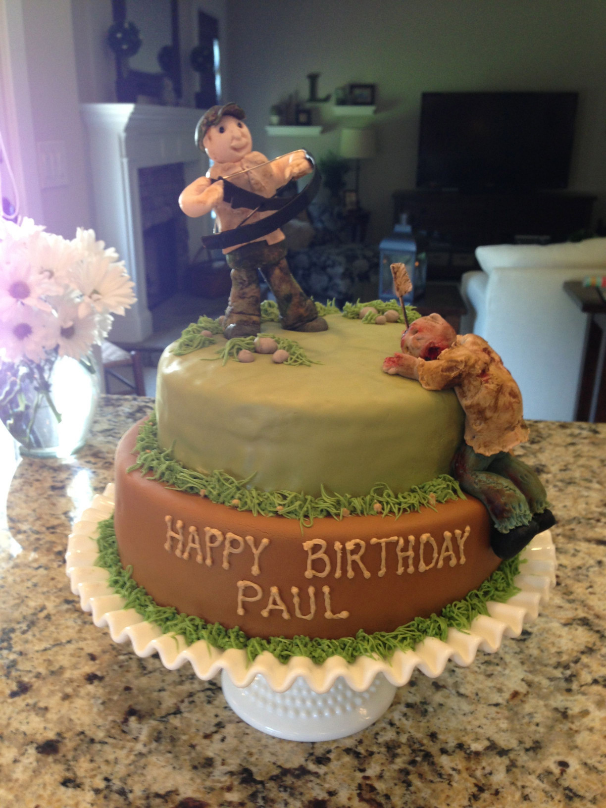 The Walking Dead Birthday Cake
 20 Beautiful Walking Dead Birthday Cake Pattern