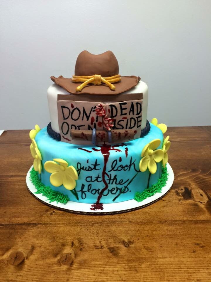 The Best Ideas for the Walking Dead Birthday Cake - Home, Family, Style ...