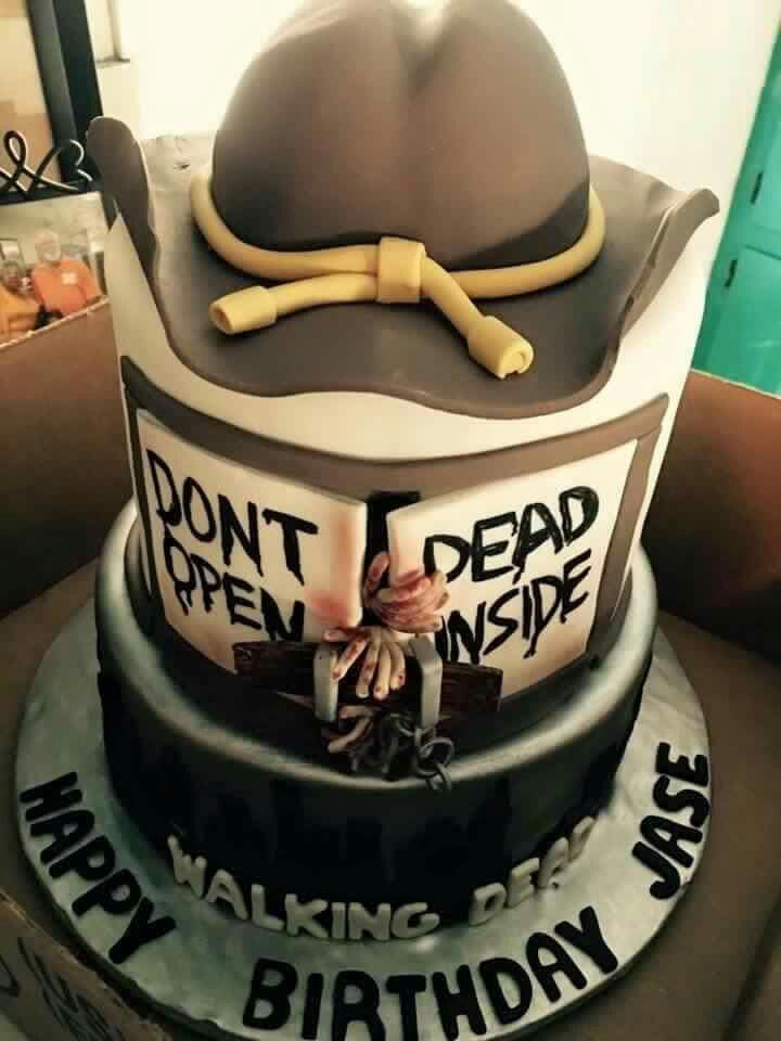 The Walking Dead Birthday Cake
 Pin by Carly Gallagher on 21st Birthday