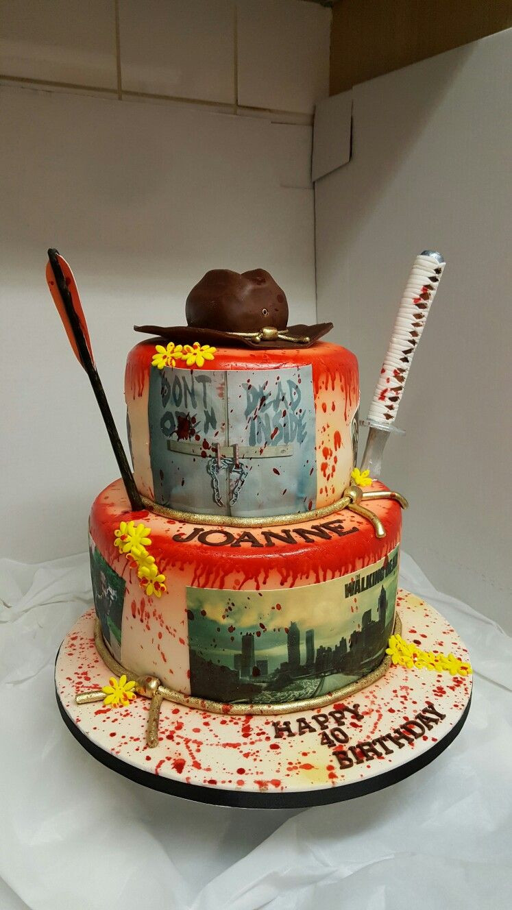 The Walking Dead Birthday Cake
 The walking dead birthday cake 40th Birthday