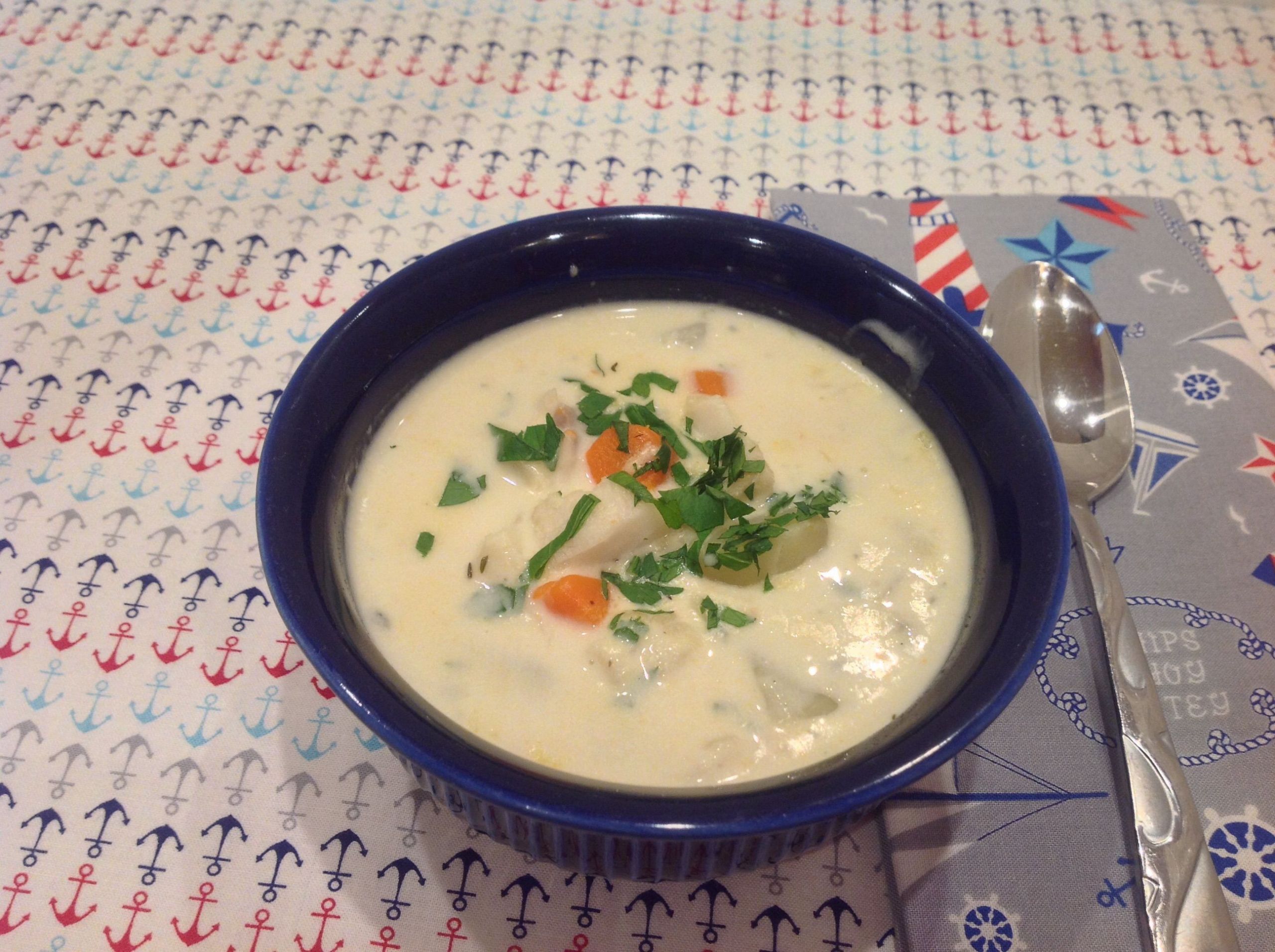 Thick Creamy Seafood Chowder Recipe
 Thick and creamy seafood chowder recipe All recipes UK