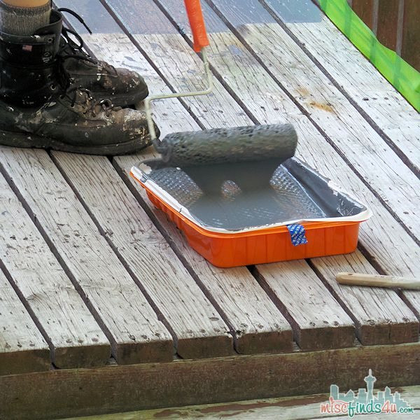 Thick Deck Paint
 Behr DeckOver Review Making An Old Deck To Look New