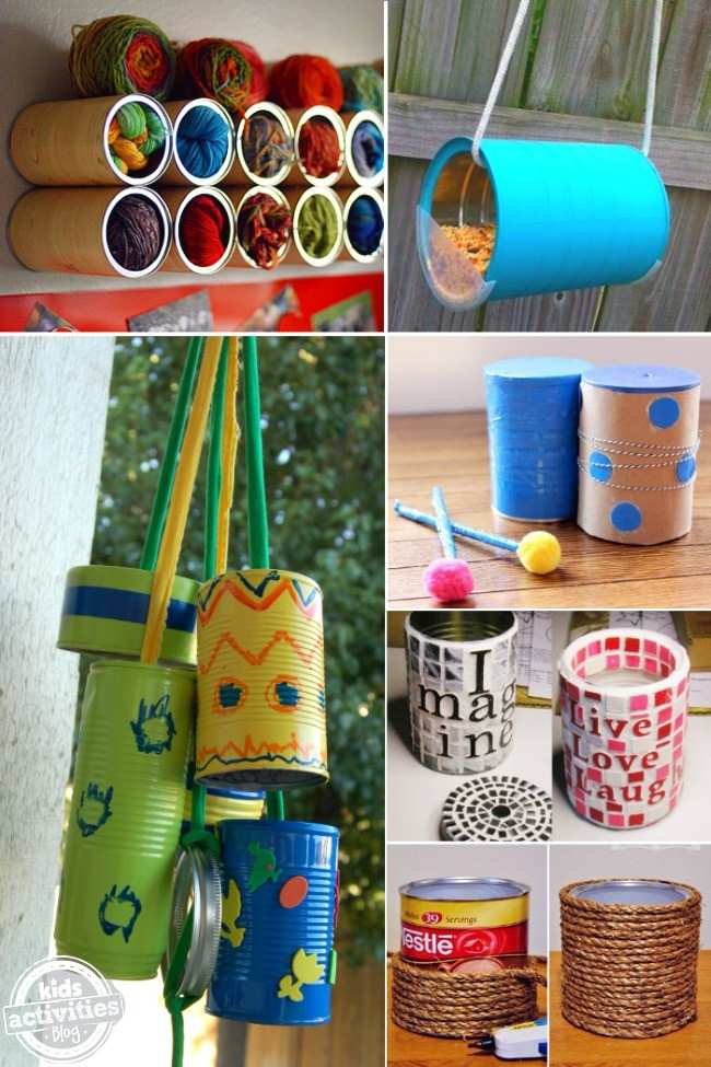 Things Kids Can Make
 THINGS YOU CAN MAKE WITH A COFFEE CAN Kids Activities