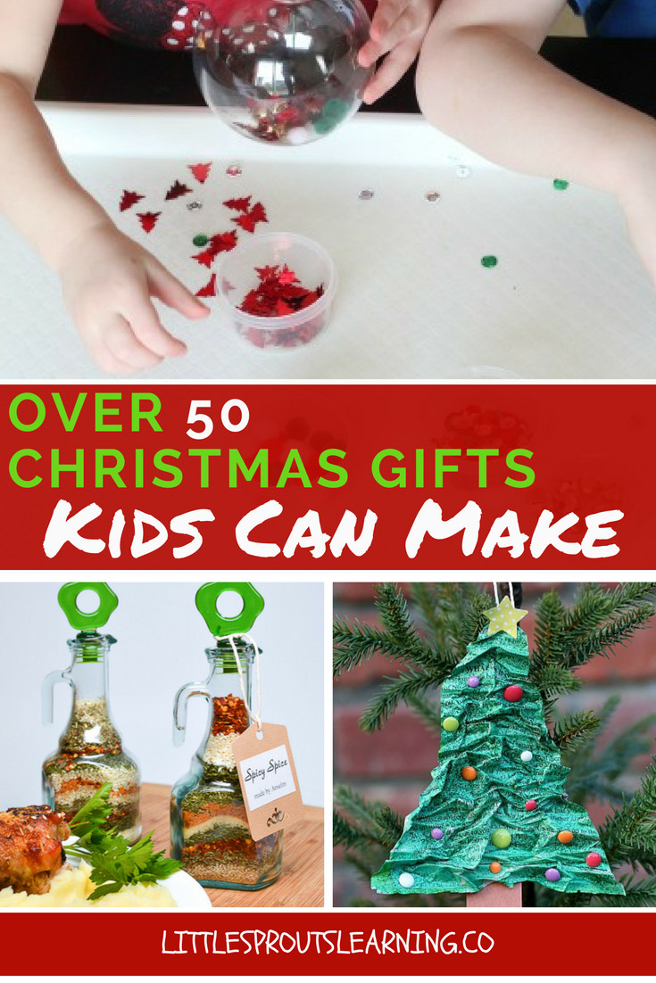 Things Kids Can Make
 Over 50 Christmas Gifts Kids Can Make Little Sprouts