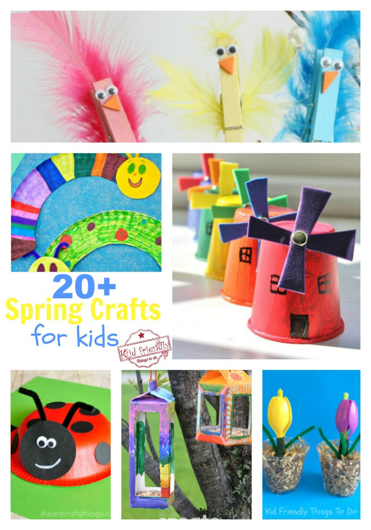 Things Kids Can Make
 Over 20 Easy to Make Crafts for Kids That Wel e Spring