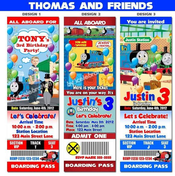 Thomas And Friends Birthday Invitations
 301 Moved Permanently