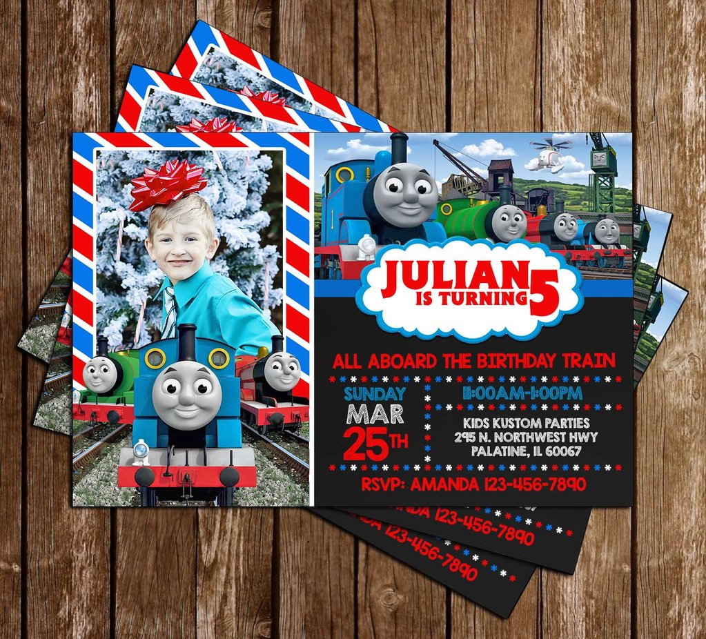 Thomas And Friends Birthday Invitations
 Novel Concept Designs Thomas & Friends