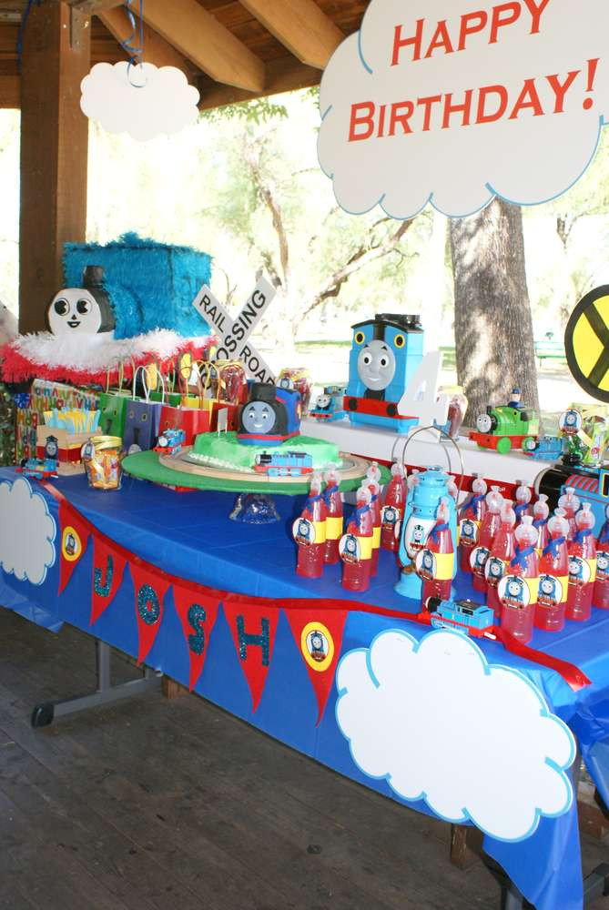 Thomas The Train Birthday Decorations
 Thomas the Train Birthday Party Ideas