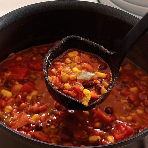 Three Bean Vegetarian Chili
 Three Bean Ve arian Chili Recipes