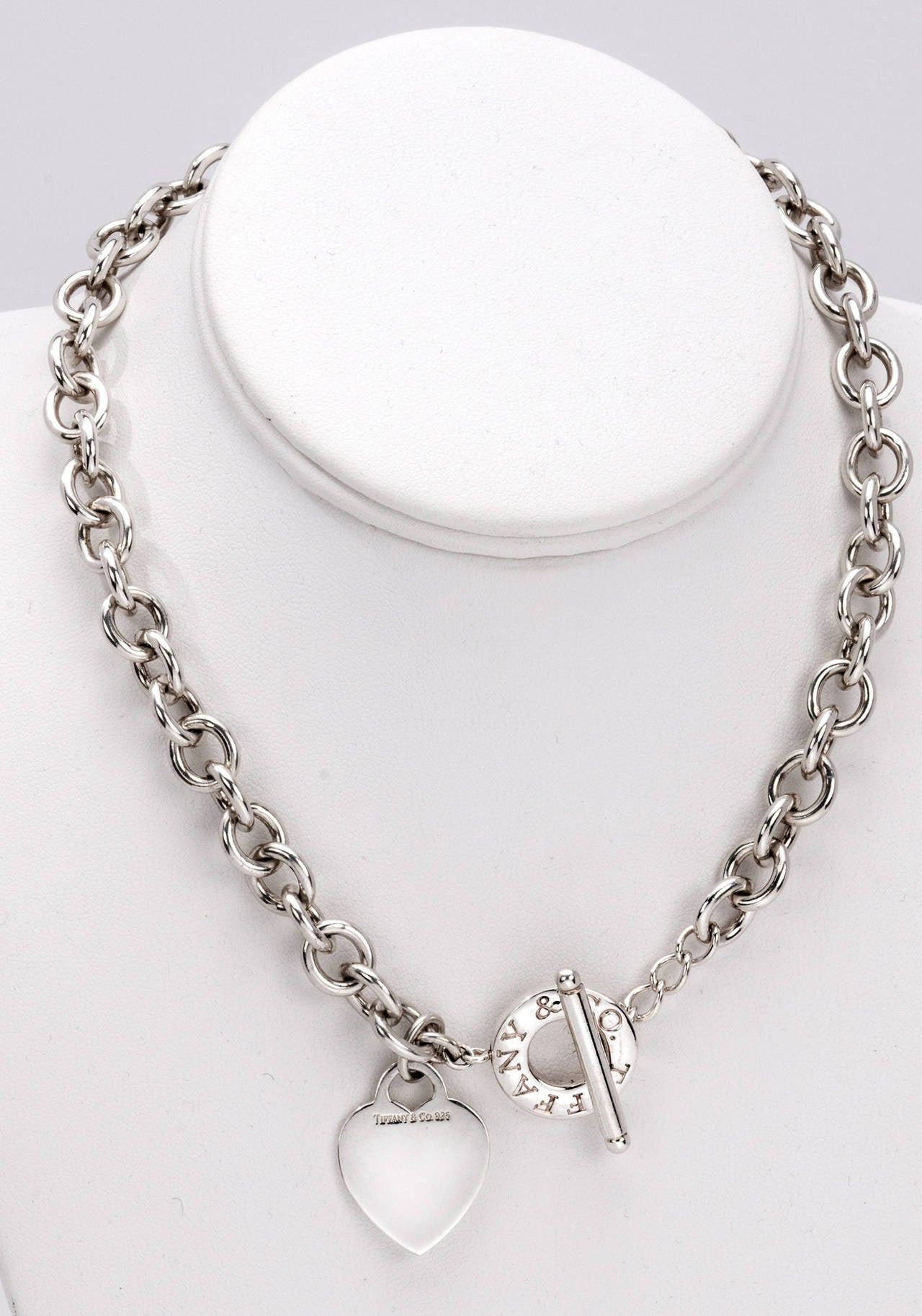 Tiffany Silver Necklace
 Tiffany and Co Sterling Silver Necklace Chain at 1stdibs