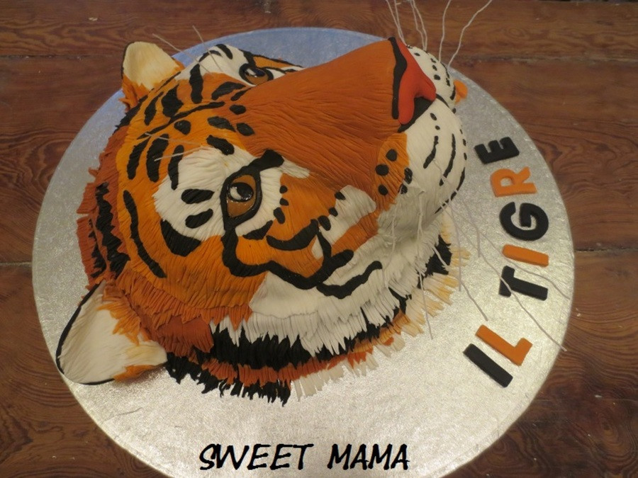 Tiger Birthday Cake
 Tiger Cake CakeCentral