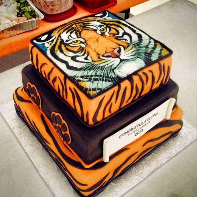 Tiger Birthday Cake
 Tiger Birthday Cakes